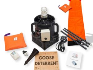 motion activated goose and deer deterrent